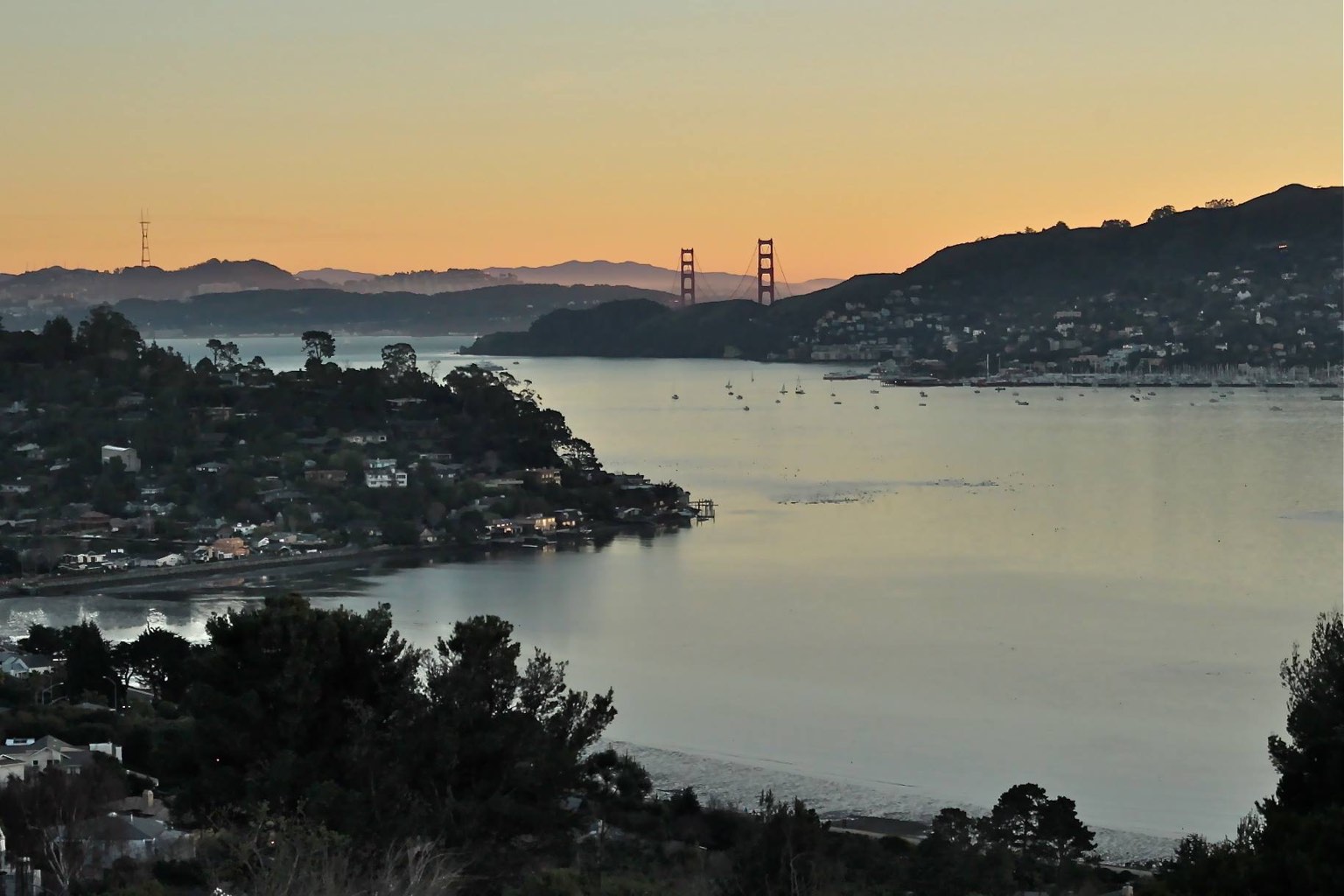 Golden Gate Bridge landscape
